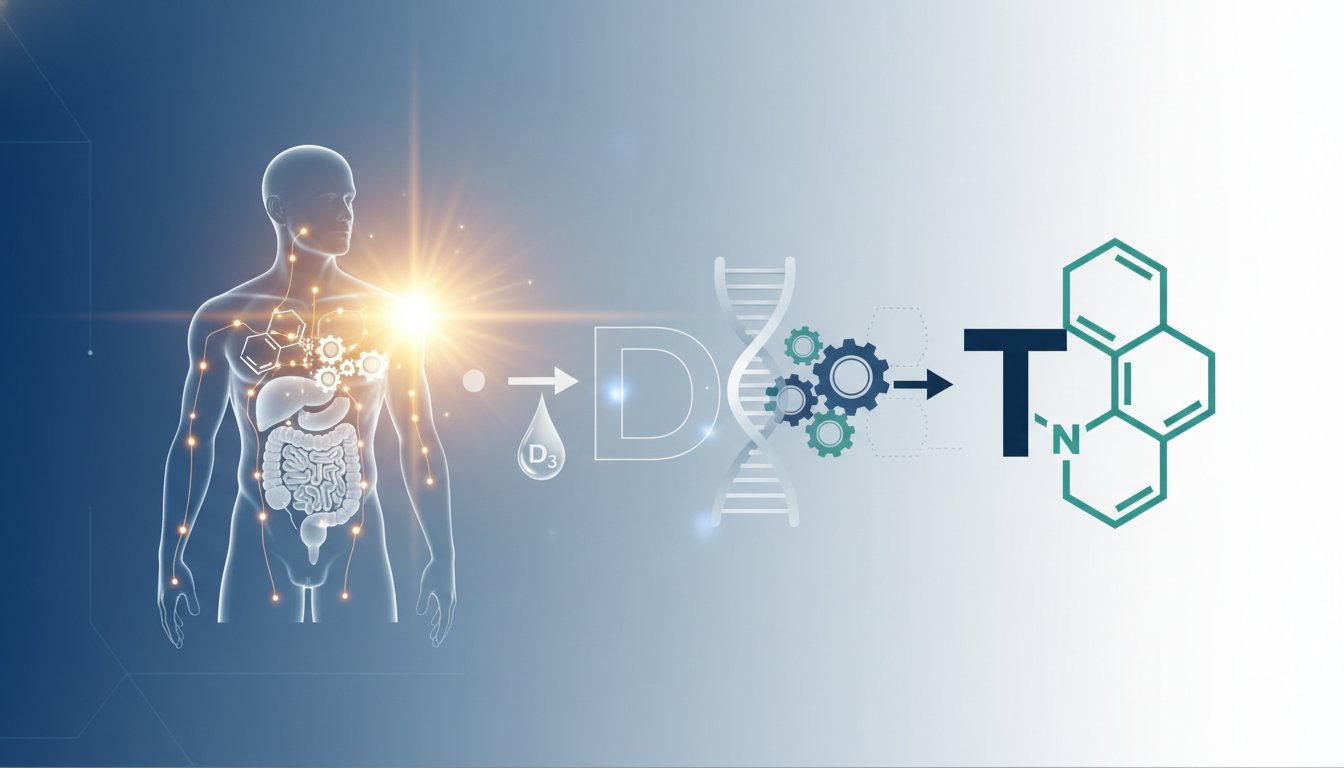Vitamin D und Testosteron: Wie D3 mit dem männlichen Hormonhaushalt interagiert