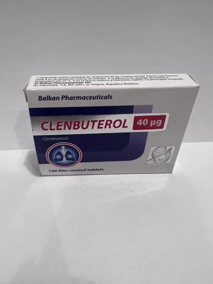 Balkan Clenbuterol 40mcg 100 tab