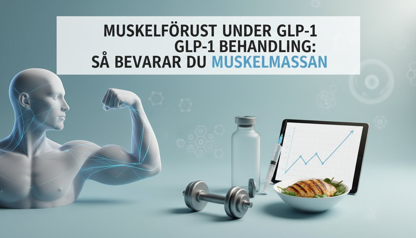 Muskelförlust under GLP-1 behandling: så bevarar du muskelmassan