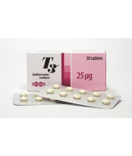 Tiromel T3 25 mcg 30 tab